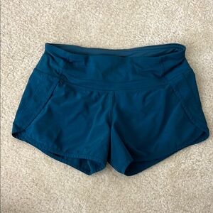 Lululemon Athletica Blue Athletic Shorts Performance Fit